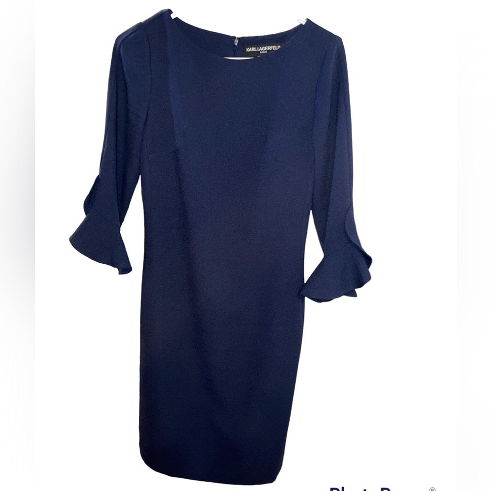 Karl Lagerfeld Paris navy blue dress size 0